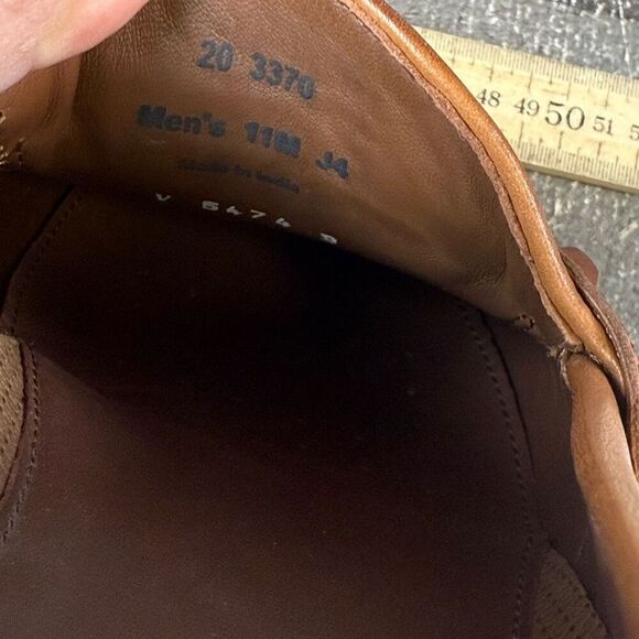 Johnston & Murphy Loafers Men 11M Brown Leather Tassels Dress Shoes main image 5